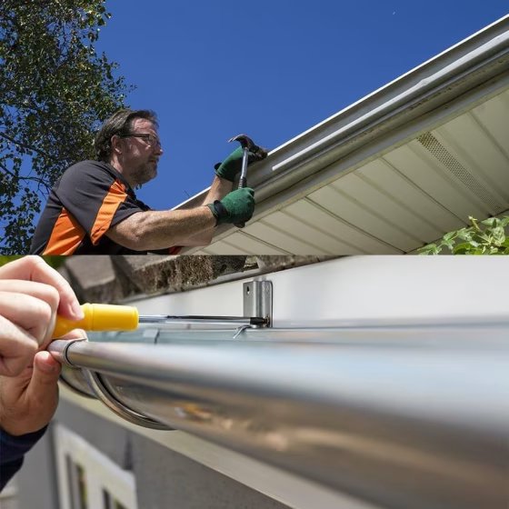 Gutter and Vent Installation